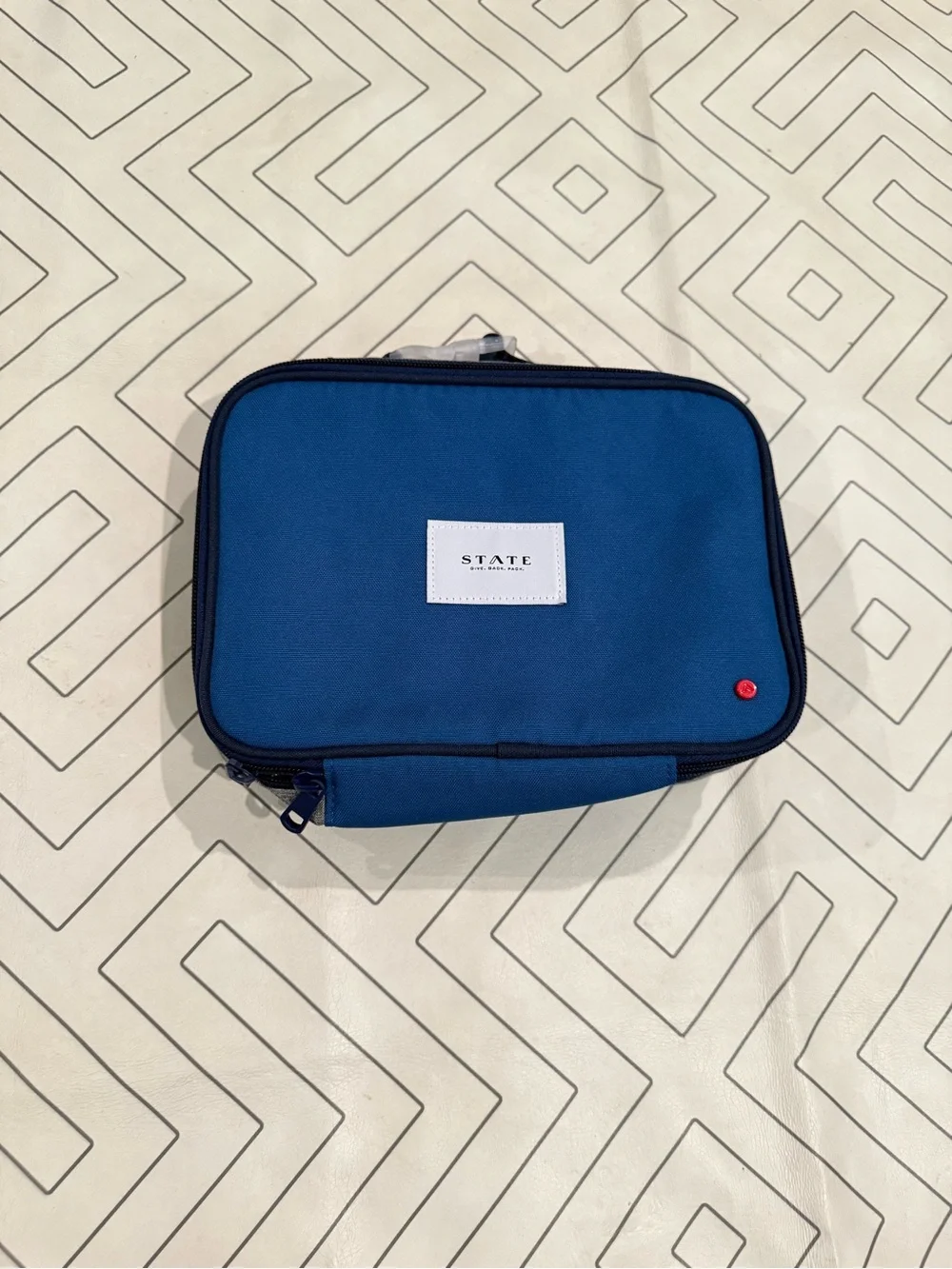 STATE Blue Insulated Lunch Box
